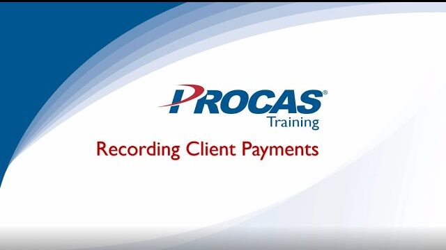 Recording Client Payments