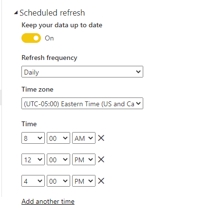 PROCAS PowerBI API BI