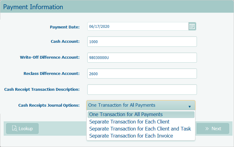 Accounts Receivable PROCAS