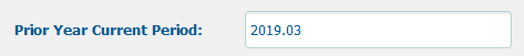 Prior Year Current Accounting Period